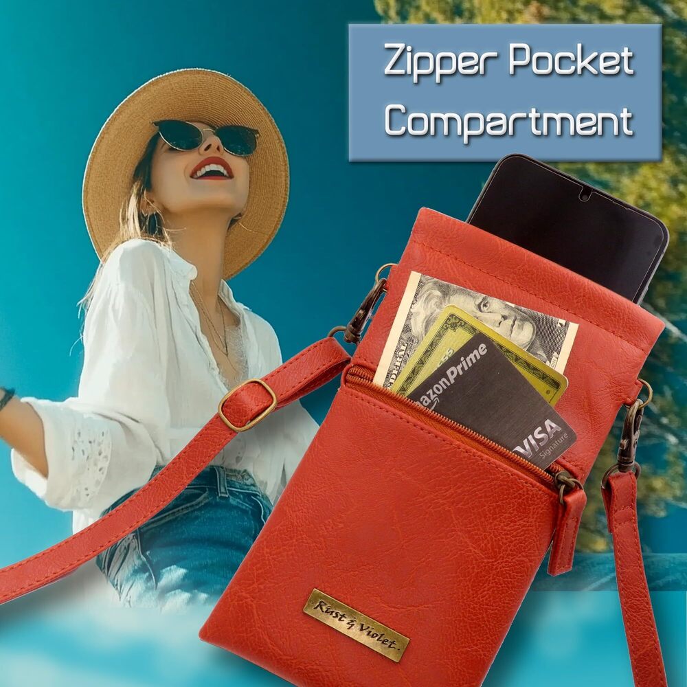 5518 Soft Sunglasses Case - Cross Body Pouch with detached Strap - Large - Picture 5 of 5